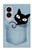 S2641 Pocket Black Cat Case For Samsung Galaxy Z Fold 8