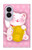 S3025 Pink Maneki Neko Lucky Cat Case For Samsung Galaxy Z Fold 8
