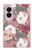 S3716 Rose Floral Pattern Case For Samsung Galaxy Z Fold 8