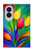 S3926 Colorful Tulip Oil Painting Case For Samsung Galaxy Z Fold 8