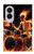 S3985 Fire Skull Drummer Case For Samsung Galaxy Z Fold 8