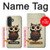 S0360 Coffee Owl Case For Samsung Galaxy A27