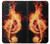 S0493 Music Note Burn Case For Samsung Galaxy A27