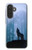 S0935 Wolf Howling in Forest Case For Samsung Galaxy A27