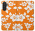 S2245 Hawaiian Hibiscus Orange Pattern Case For Samsung Galaxy A27
