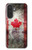 S2490 Canada Maple Leaf Flag Texture Case For Samsung Galaxy A27
