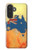 S2494 Australia Flag Map Rock Texture Case For Samsung Galaxy A27