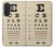 S2502 Eye Exam Chart Decorative Decoupage Poster Case For Samsung Galaxy A27
