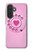 S2847 Pink Retro Rotary Phone Case For Samsung Galaxy A27