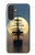S2897 Pirate Ship Moon Night Case For Samsung Galaxy A27