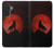 S2955 Wolf Howling Red Moon Case For Samsung Galaxy A27