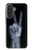 S3101 X-ray Peace Sign Fingers Case For Samsung Galaxy A27