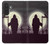 S3262 Grim Reaper Night Moon Cemetery Case For Samsung Galaxy A27