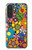 S3281 Colorful Hippie Flowers Pattern Case For Samsung Galaxy A27