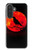 S3328 Crow Red Moon Case For Samsung Galaxy A27
