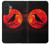 S3328 Crow Red Moon Case For Samsung Galaxy A27