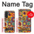 S3409 Squares Concentric Circles Case For Samsung Galaxy A27