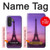 S3447 Eiffel Paris Sunset Case For Samsung Galaxy A27