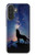 S3555 Wolf Howling Million Star Case For Samsung Galaxy A27