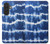 S3671 Blue Tie Dye Case For Samsung Galaxy A27