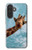 S3680 Cute Smile Giraffe Case For Samsung Galaxy A27