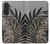 S3692 Gray Black Palm Leaves Case For Samsung Galaxy A27