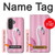 S3805 Flamingo Pink Pastel Case For Samsung Galaxy A27