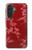 S3817 Red Floral Cherry blossom Pattern Case For Samsung Galaxy A27