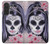 S3821 Sugar Skull Steam Punk Girl Gothic Case For Samsung Galaxy A27