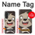 S3855 Sloth Face Cartoon Case For Samsung Galaxy A27
