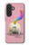 S3923 Cat Bottom Rainbow Tail Case For Samsung Galaxy A27