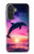 S3980 Dolphin Sunset Milky Way Case For Samsung Galaxy A27