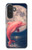 S4045 Dolphin Moon Night Case For Samsung Galaxy A27