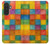 S4077 Water Color Painting Colorful Check Pattern Case For Samsung Galaxy A27