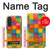 S4077 Water Color Painting Colorful Check Pattern Case For Samsung Galaxy A27