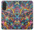 S4085 Cosmic Spaceship Psychedelic Art Case For Samsung Galaxy A27