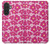 S4097 Pink Floral Seamless Pattern Design Case For Samsung Galaxy A27