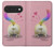 S3923 Cat Bottom Rainbow Tail Case For Google Pixel 11, 11 Pro