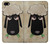 S2826 Cute Cartoon Unsleep Black Sheep Case For iPhone 5 5S SE