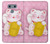 S3025 Pink Maneki Neko Lucky Cat Case For LG G6