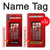 S0058 British Red Telephone Box Case For Sony Xperia XZ