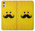 S1145 Yellow Mustache Sun Case For Sony Xperia XZ