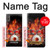 S1431 Skull Drum Fire Rock Case For Sony Xperia XZ