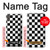 S1611 Black and White Check Chess Board Case For Sony Xperia XZ