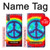 S1870 Tie Dye Peace Case For Sony Xperia XZ