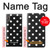 S2299 Black Polka Dots Case For Sony Xperia XZ