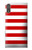 S2364 Red and White Striped Case For Sony Xperia XZ