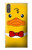 S2760 Yellow Duck Tuxedo Cartoon Case For Sony Xperia XZ