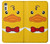 S2760 Yellow Duck Tuxedo Cartoon Case For Sony Xperia XZ