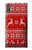 S2835 Christmas Reindeer Knitted Pattern Case For Sony Xperia XZ